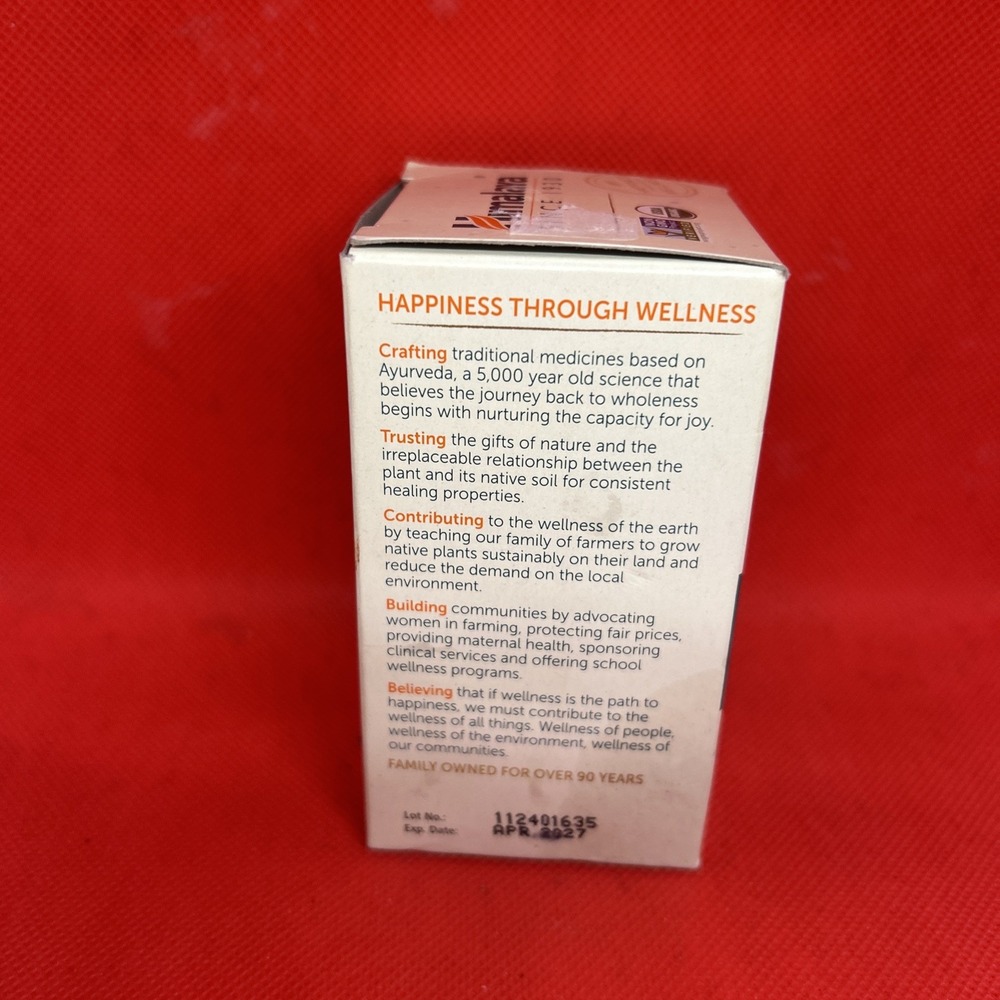 Himalaya Arjuna 60 Caplets 2 Month Supply NON GMO Organic Cardiac Heart Wellness - Picture 2 of 4